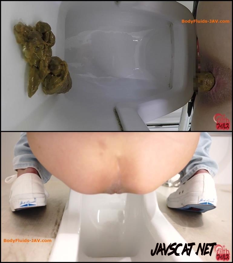 BFFF-150 Hidden camera in public toilet filming female poop (2018 | 333 MB | FullHD)