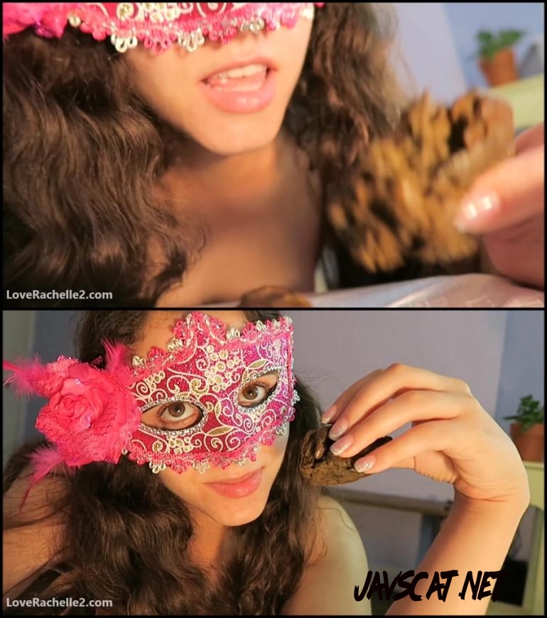 [Special #450] Girl in mask licks, sucks and eats shit (2018 | 301 MB | FullHD)