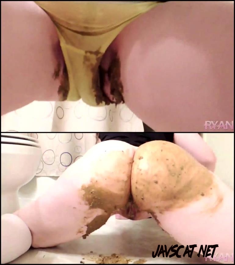 [Special #178] Pooping and pissing in yellow panties (2018 | 303 MB | FullHD)