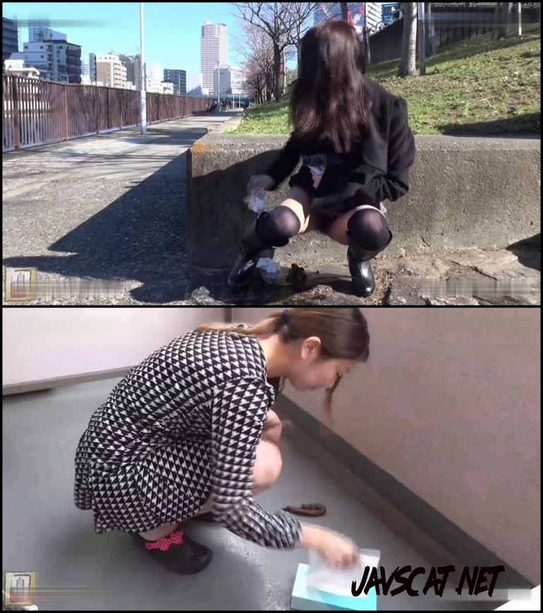 BFJG-23 Self filmed girls poop in public places (2018 | 581 MB | FullHD)